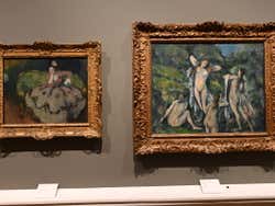 Cuadros de Picasso y Cézanne
